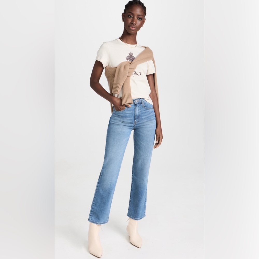 Frame Le Jane high-rise cropped Jeans